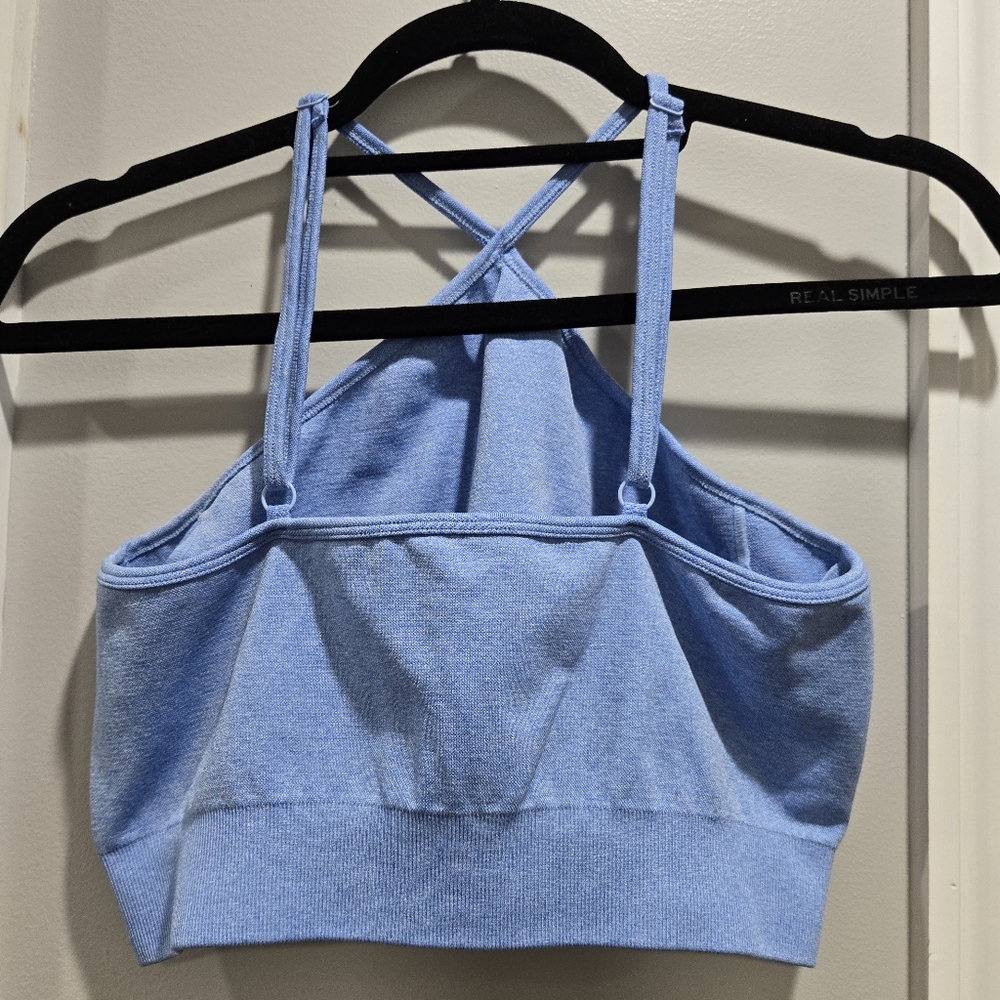 EUYZOU Workout Set 2 Piece - Halter Sports Bra and High Waisted Leggings - Picture 14 of 15